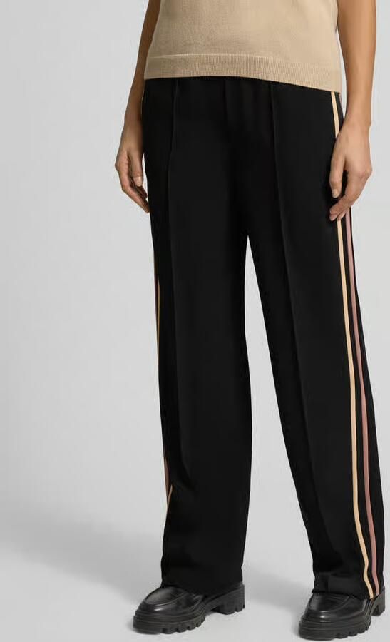 Marc Cain Stoffen broek met elastische band - Foto 3