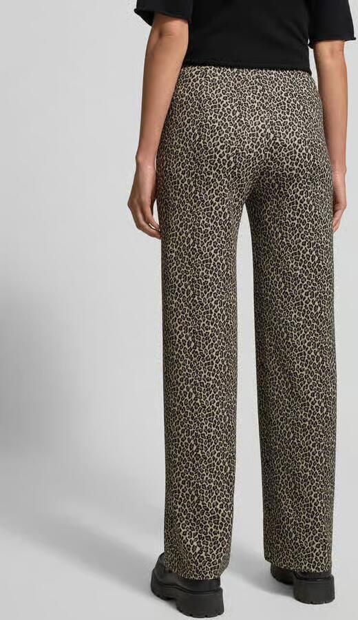 Marc Cain Stoffen broek met elastische band - Foto 3