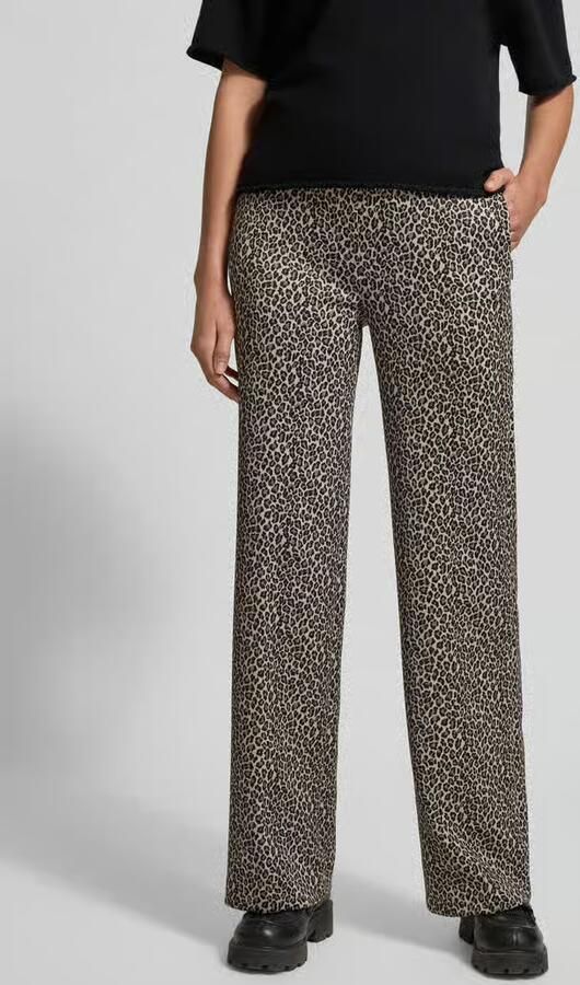Marc Cain Stoffen broek met elastische band - Foto 2