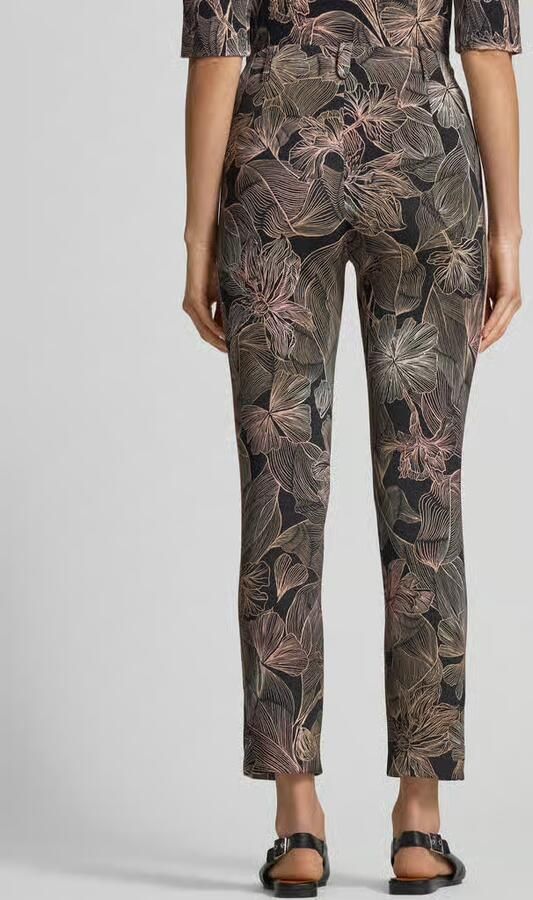 Marc Cain Stoffen broek met Franse steekzakken