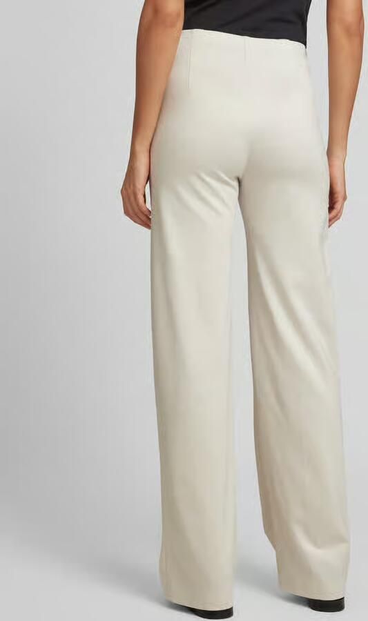 Marc Cain Stoffen broek met naadritszakken
