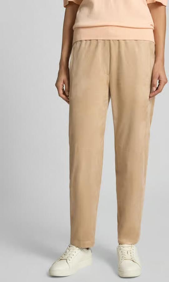 Marc Cain Stoffen broek met stretch - Foto 2