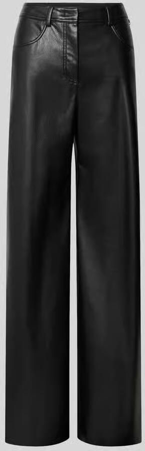 Marc Cain straight fit broek met steekzakken