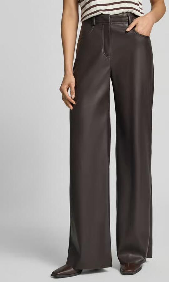 Marc Cain straight fit broek met steekzakken - Foto 2
