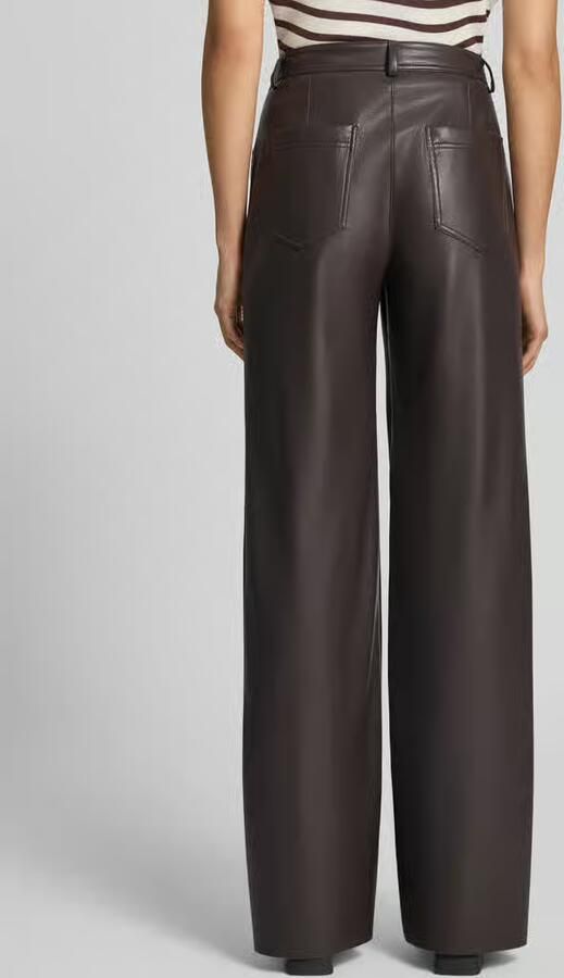 Marc Cain straight fit broek met steekzakken - Foto 3