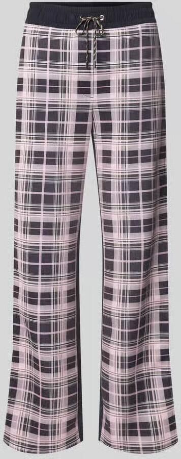 Marc Cain straight fit broek met tunnelkoord - Foto 3