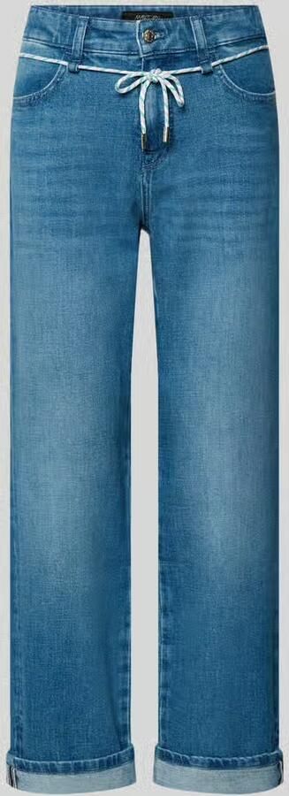 Marc Cain Straight fit Jeans met gefixeerde zooms - Foto 3