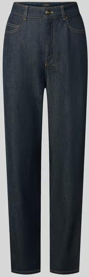 Marc Cain straight fit jeans van elastische katoenmix