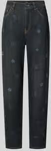 Marc Cain straight fit jeans van puur katoen