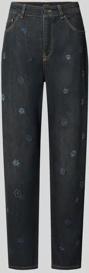Marc Cain straight fit jeans van puur katoen