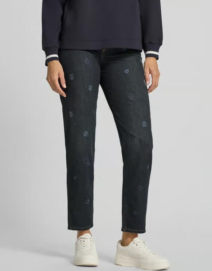 Marc Cain straight fit jeans van puur katoen - Foto 2