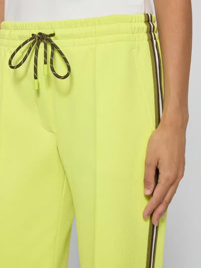 Marc Cain Straight fit joggingbroek met tunnelkoord - Foto 2