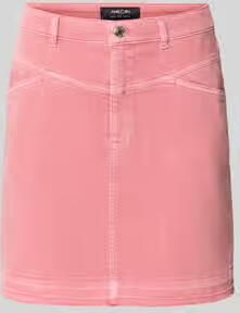 Marc Cain straight fit minirok in denimlook