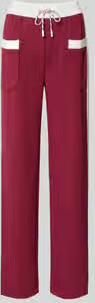 Marc Cain Straight fit sweatpants met opgestikte zakken - Foto 3