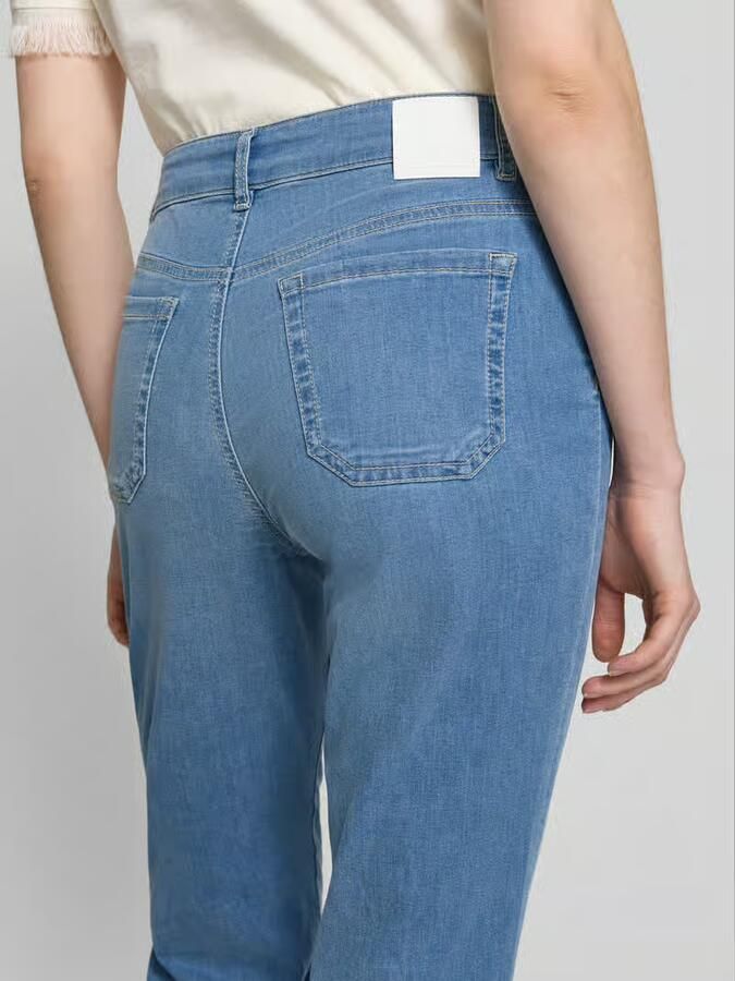 Marc Cain Straight Leg Jeans met rafelzoom