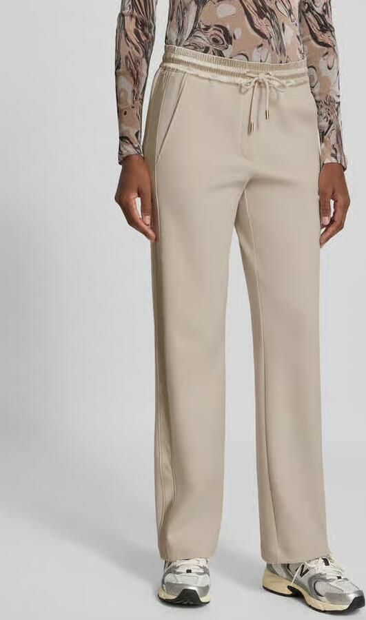 Marc Cain Sweatpants met elastische band en tunnelkoord - Foto 3
