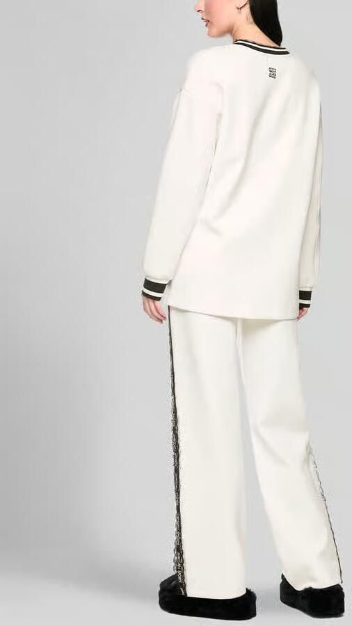 Marc Cain Sweatshirt met kant - Foto 3