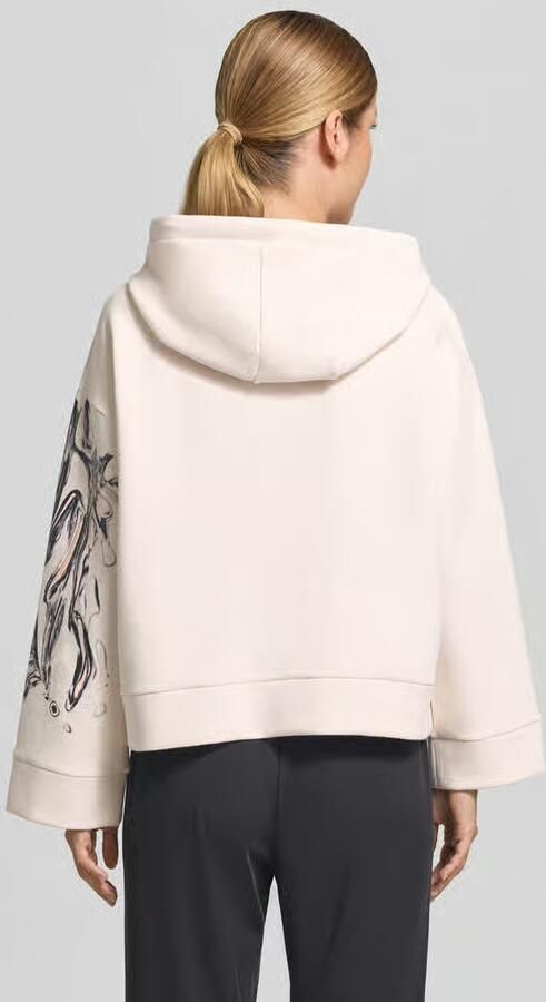 Marc Cain Sweatshirt met mouwprint - Foto 2