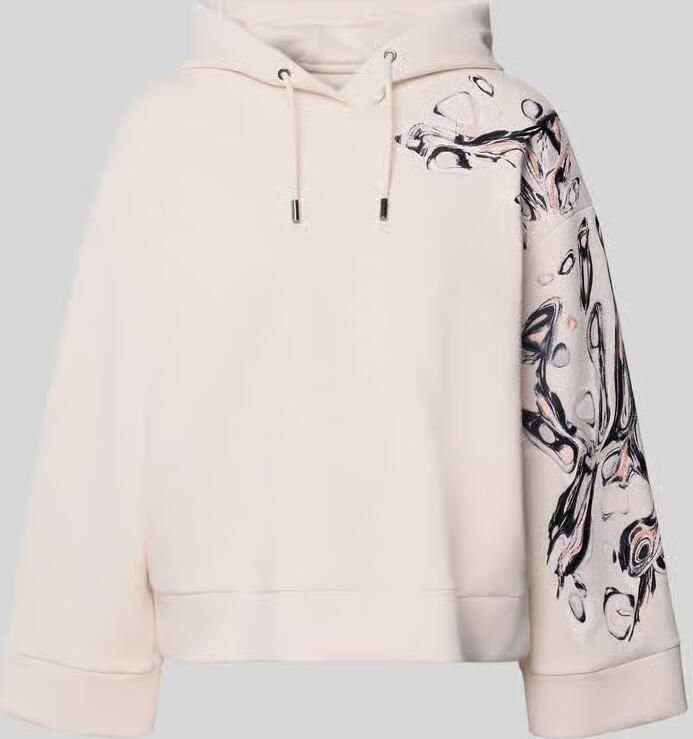 Marc Cain Sweatshirt met mouwprint - Foto 2