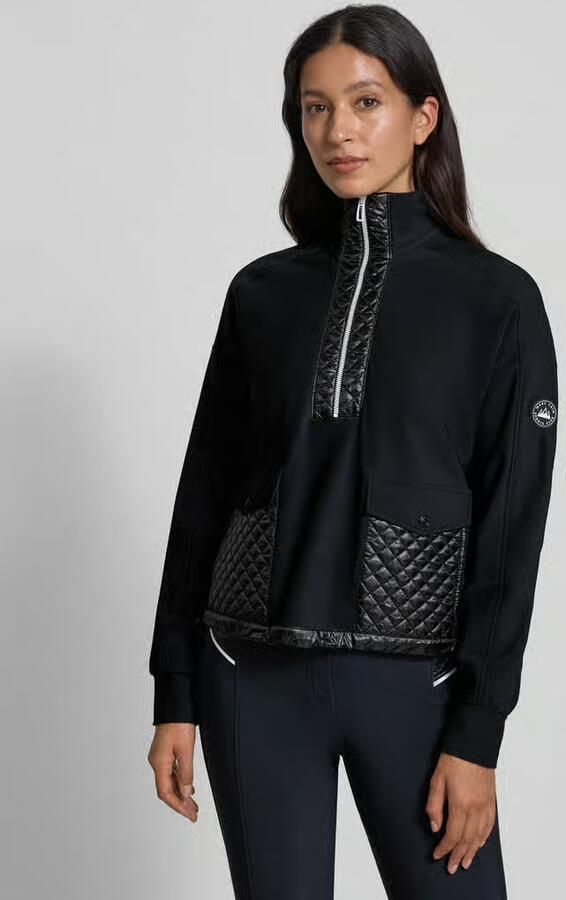 Marc Cain Sweatshirt met opstaande kraag - Foto 2