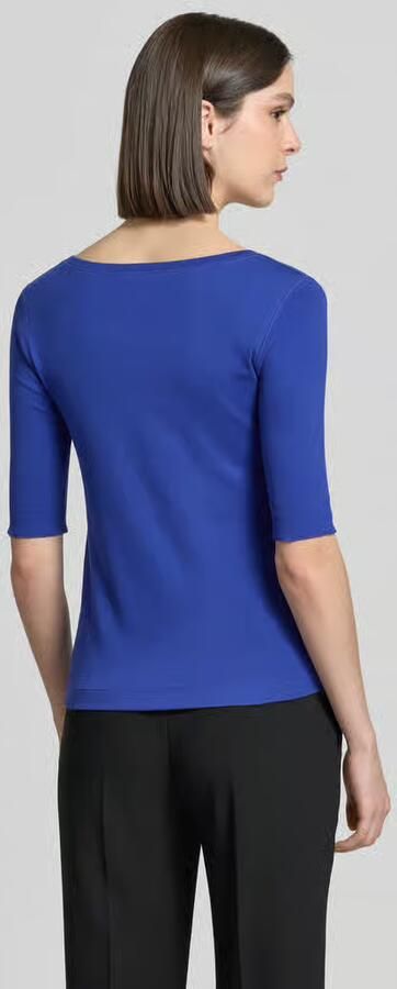 Marc Cain T-shirt in riblook met 1 2-mouwen - Foto 4