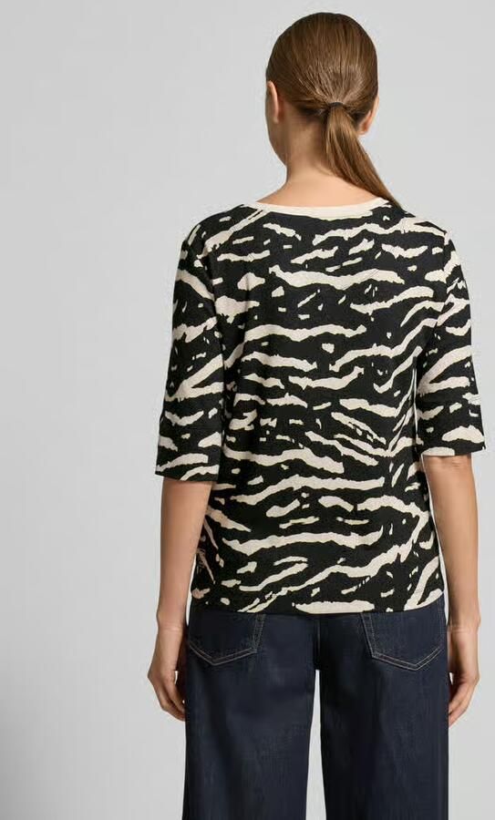 Marc Cain T-shirt met 3 4-mouwen - Foto 3