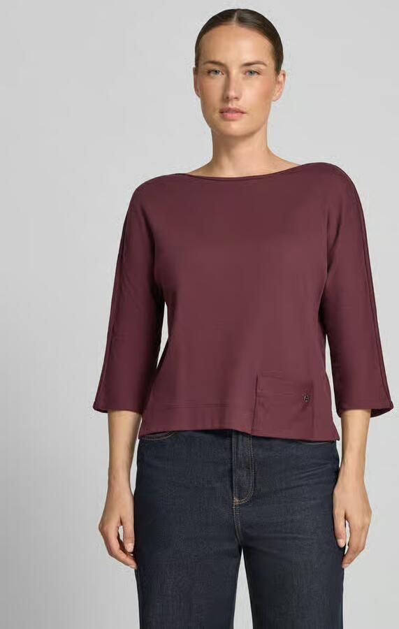 Marc Cain T-shirt met 3 4-mouwen - Foto 3