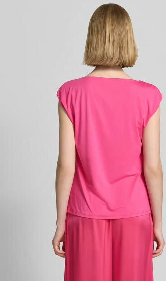 Marc Cain T-shirt met asymmetrische hals - Foto 5