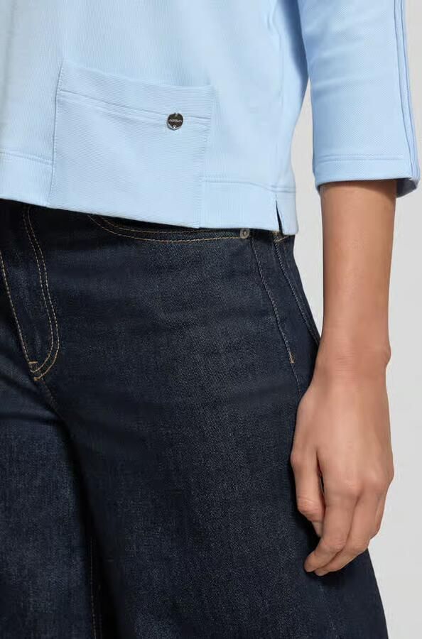 Marc Cain T-shirt met boothals en 3 4-mouwen - Foto 2