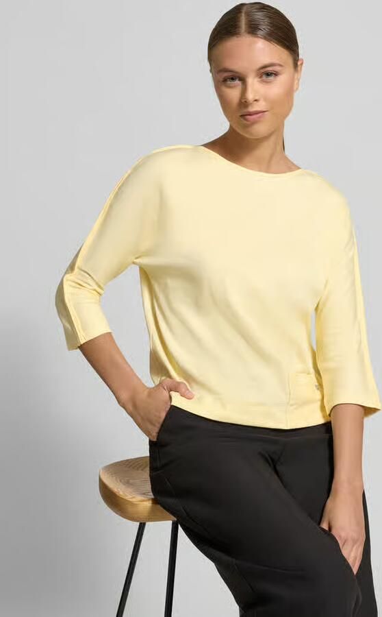 Marc Cain T-shirt met boothals en 3 4-mouwen - Foto 2