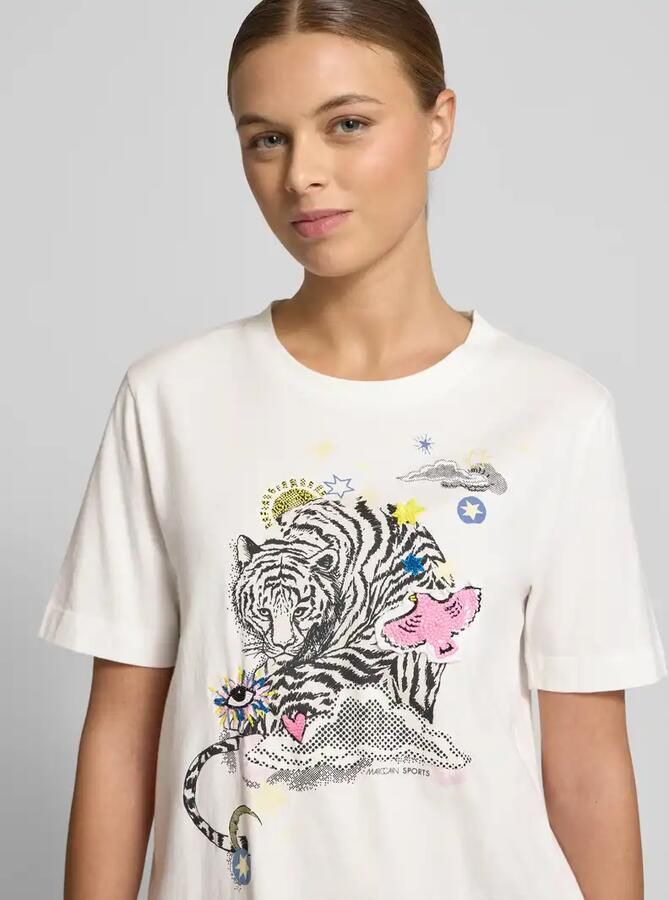 Marc Cain T-shirt met halflange mouwen - Foto 2