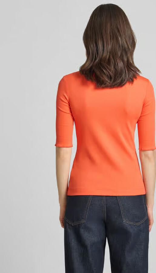Marc Cain T-shirt met labelapplicatie - Foto 4