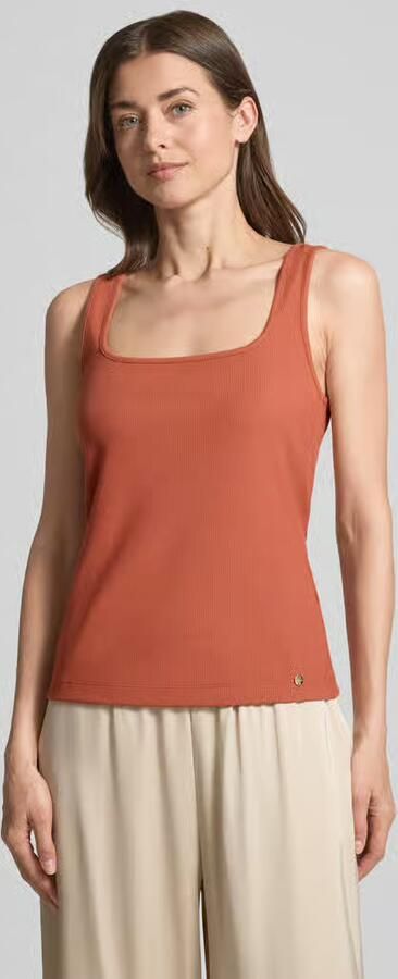 Marc Cain T-shirt met labelprint - Foto 3