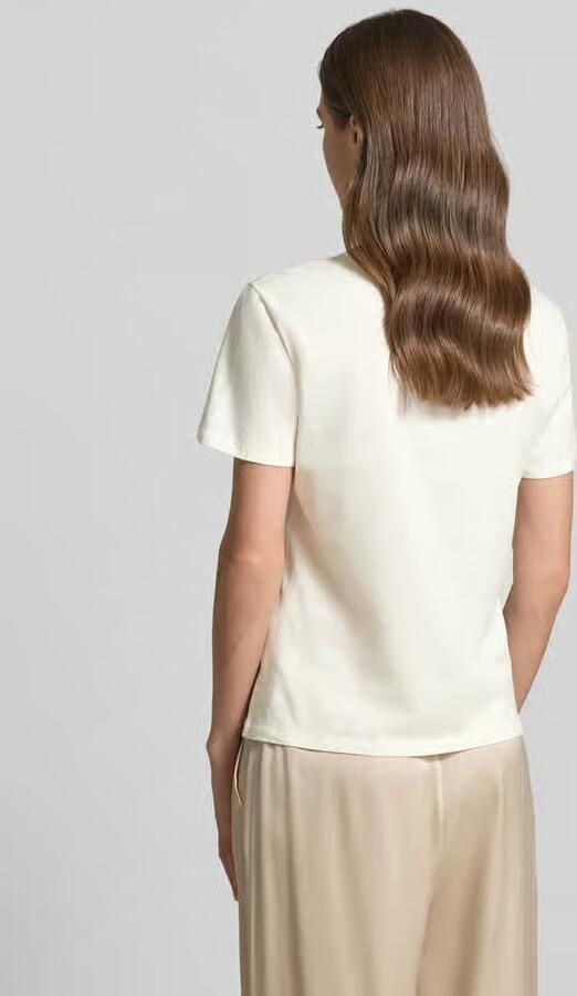 Marc Cain T-shirt met motiefprint en met strass-steentjes