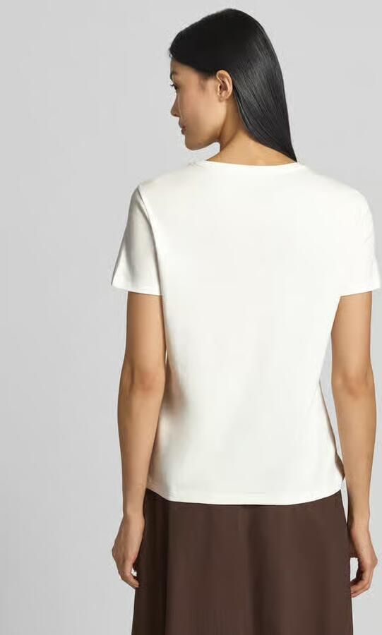 Marc Cain T-shirt met motiefprint en ronde hals - Foto 2