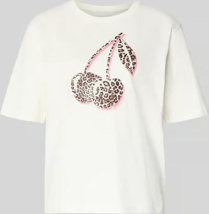 Marc Cain T-shirt met motiefprint