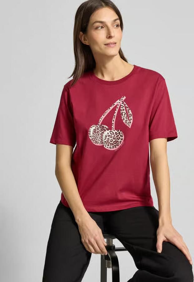 Marc Cain T-shirt met motiefprint - Foto 2