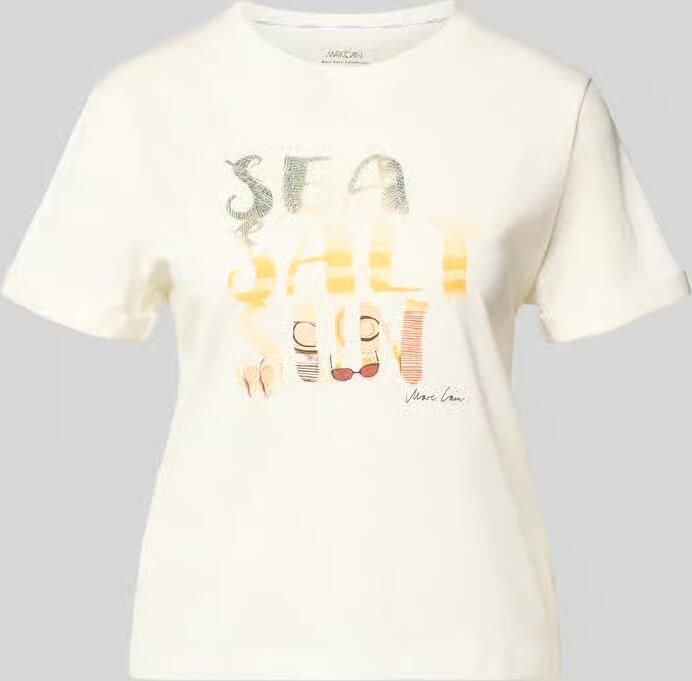 Marc Cain T-shirt met motiefprint - Foto 2