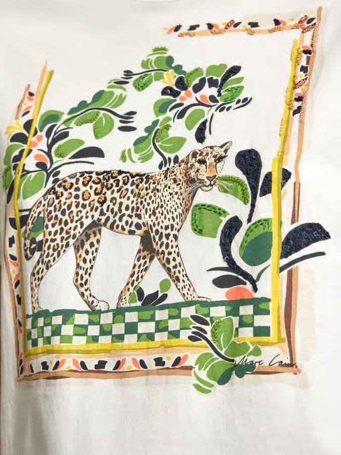 Marc Cain T-shirt met motiefprint