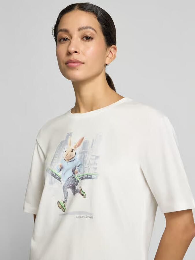 Marc Cain T-shirt met motiefprint