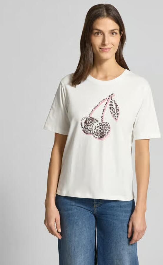 Marc Cain T-shirt met motiefprint - Foto 3