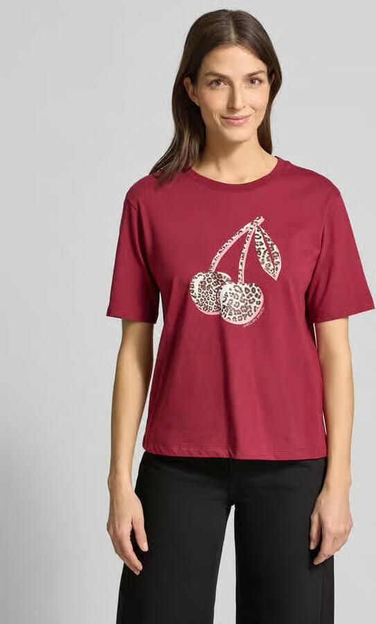 Marc Cain T-shirt met motiefprint - Foto 4