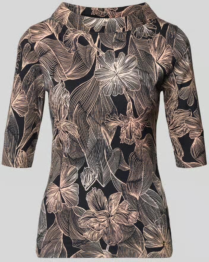 Marc Cain T-shirt met opstaande kraag
