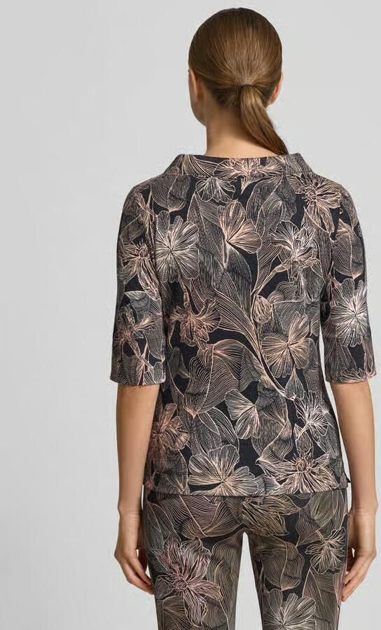 Marc Cain T-shirt met opstaande kraag - Foto 3