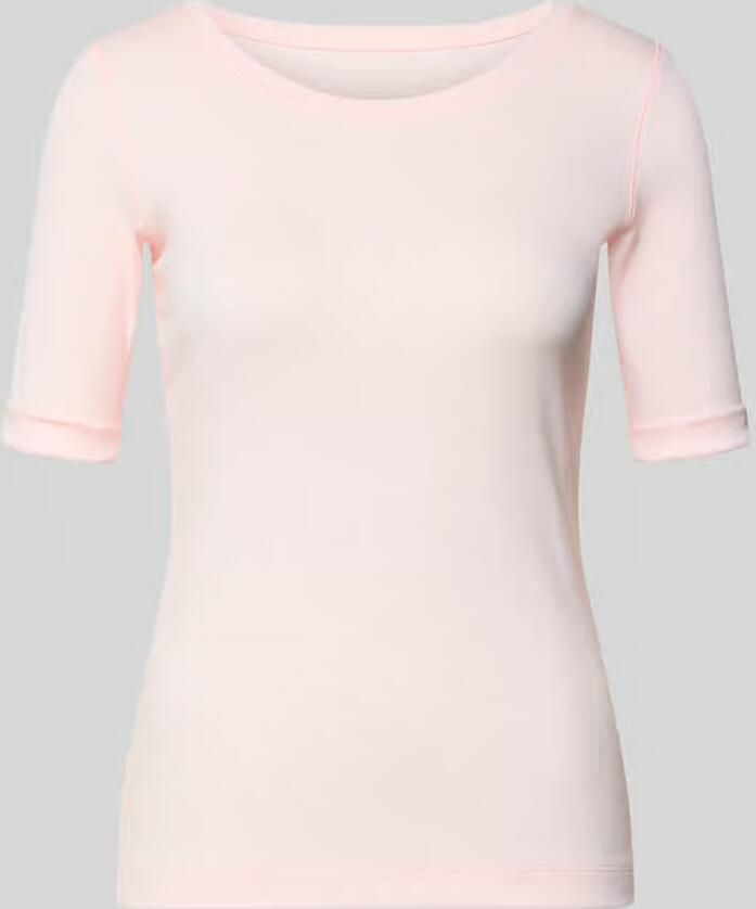 Marc Cain T-shirt met ronde hals en 1 2-mouwen - Foto 2