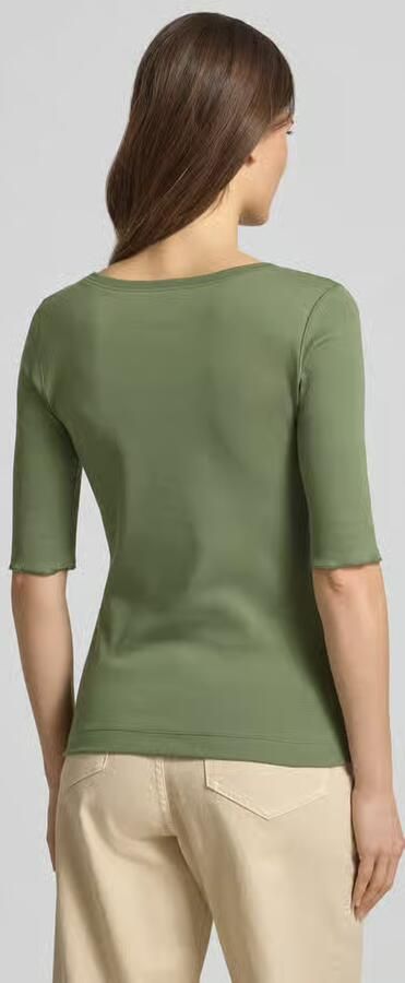 Marc Cain T-shirt met ronde hals en 1 2-mouwen