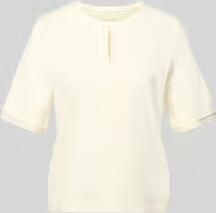 Marc Cain T-shirt met ronde hals en cut-out
