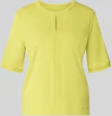 Marc Cain T-shirt met ronde hals en cut-out