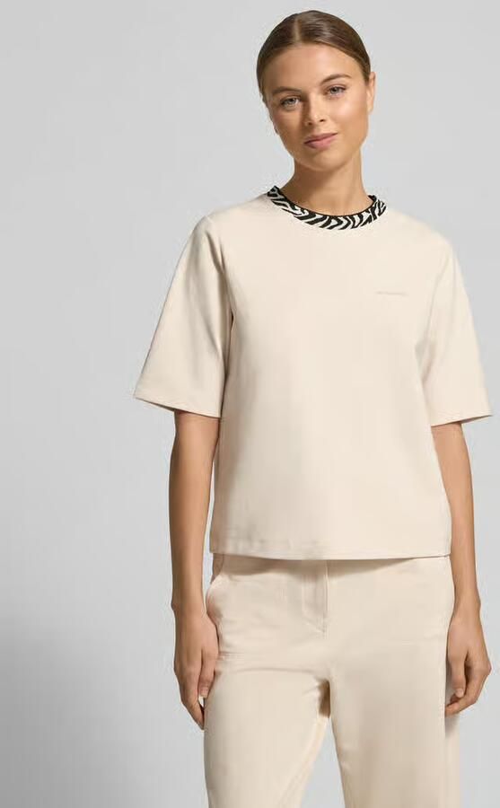 Marc Cain T-shirt met ronde hals - Foto 3