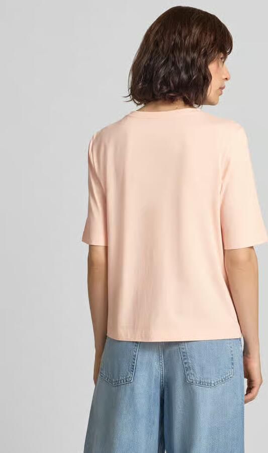 Marc Cain T-shirt met siersteentjes en ronde hals - Foto 2
